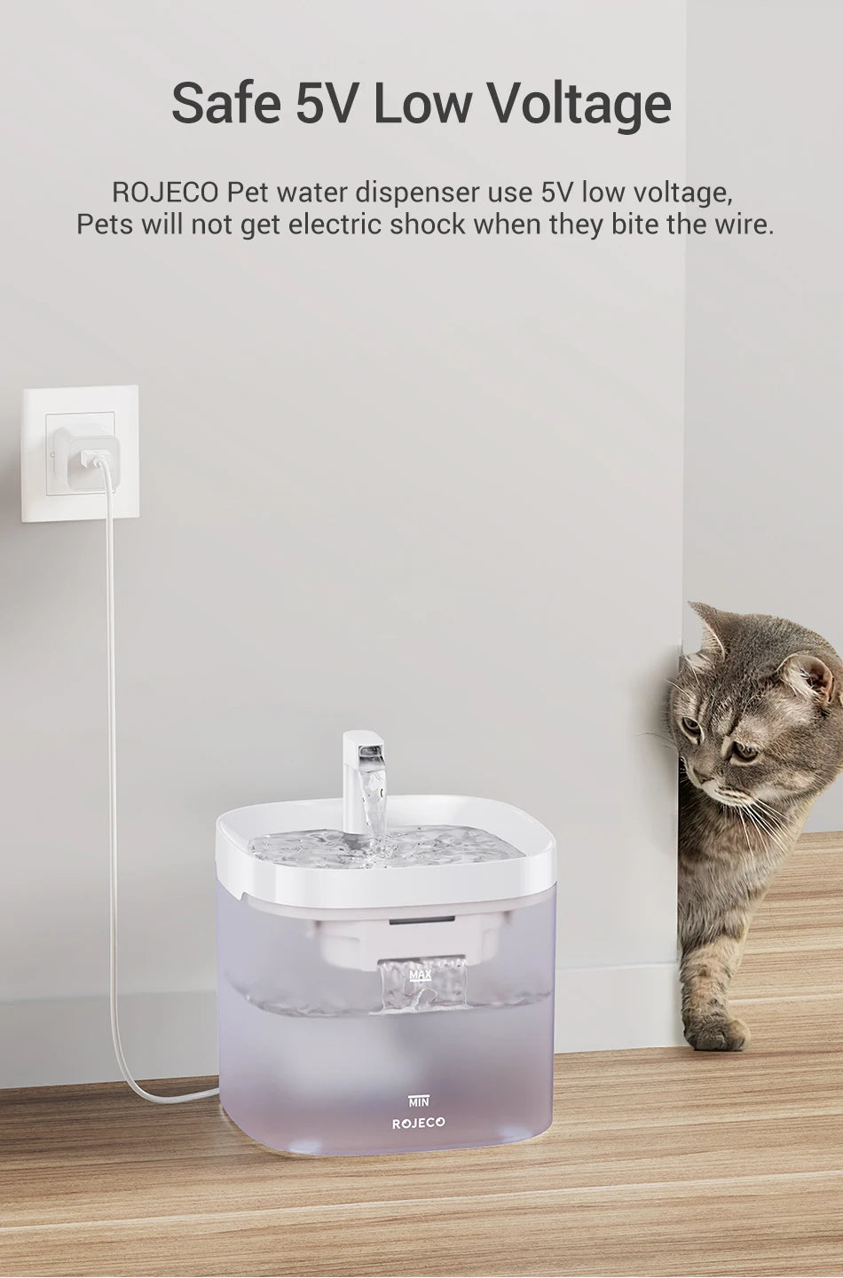 Smart Cat Water Fountain with filters