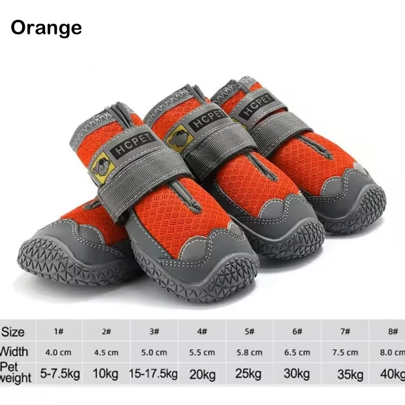 Chaussures respirantes pour chien