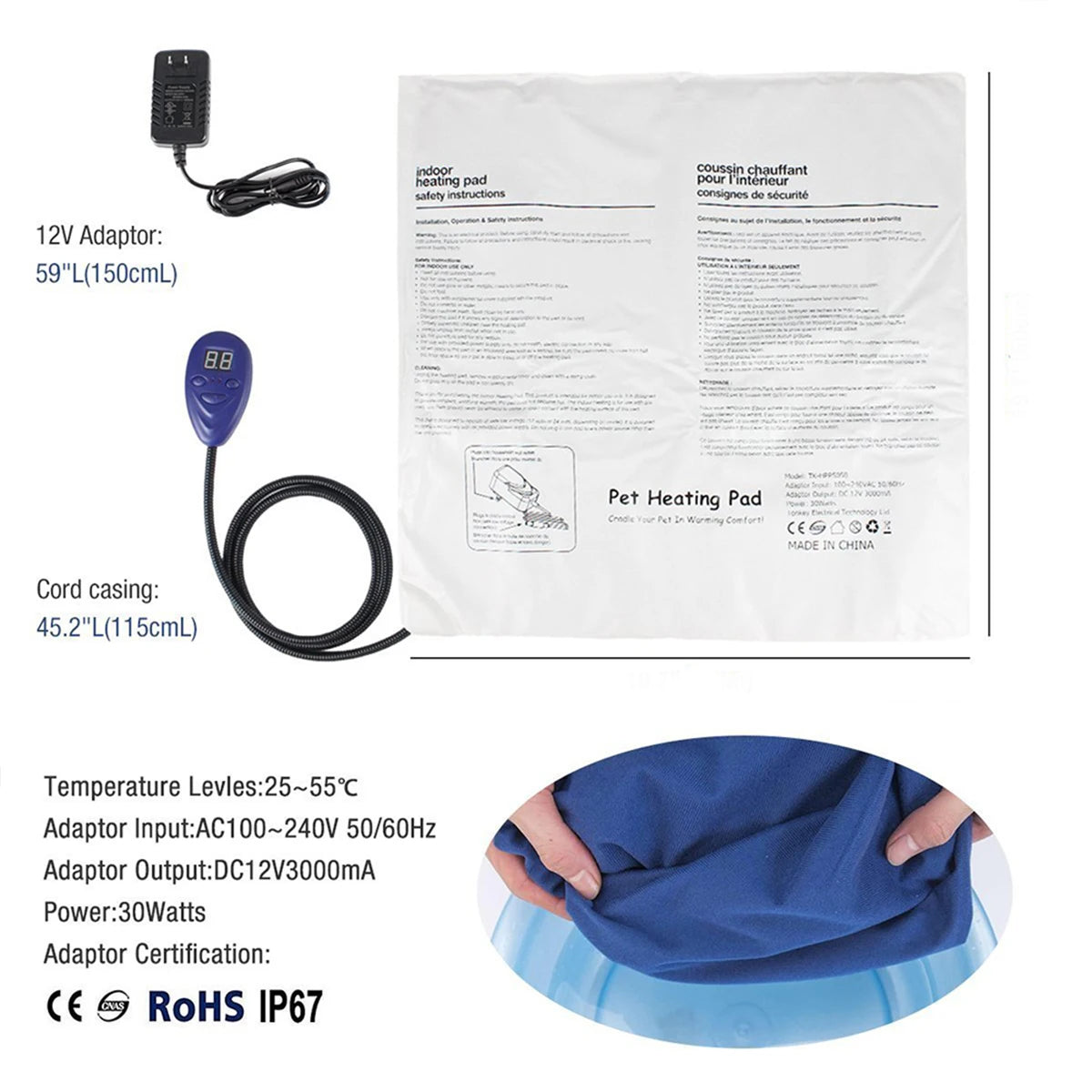 Dog Electric Heating Pad