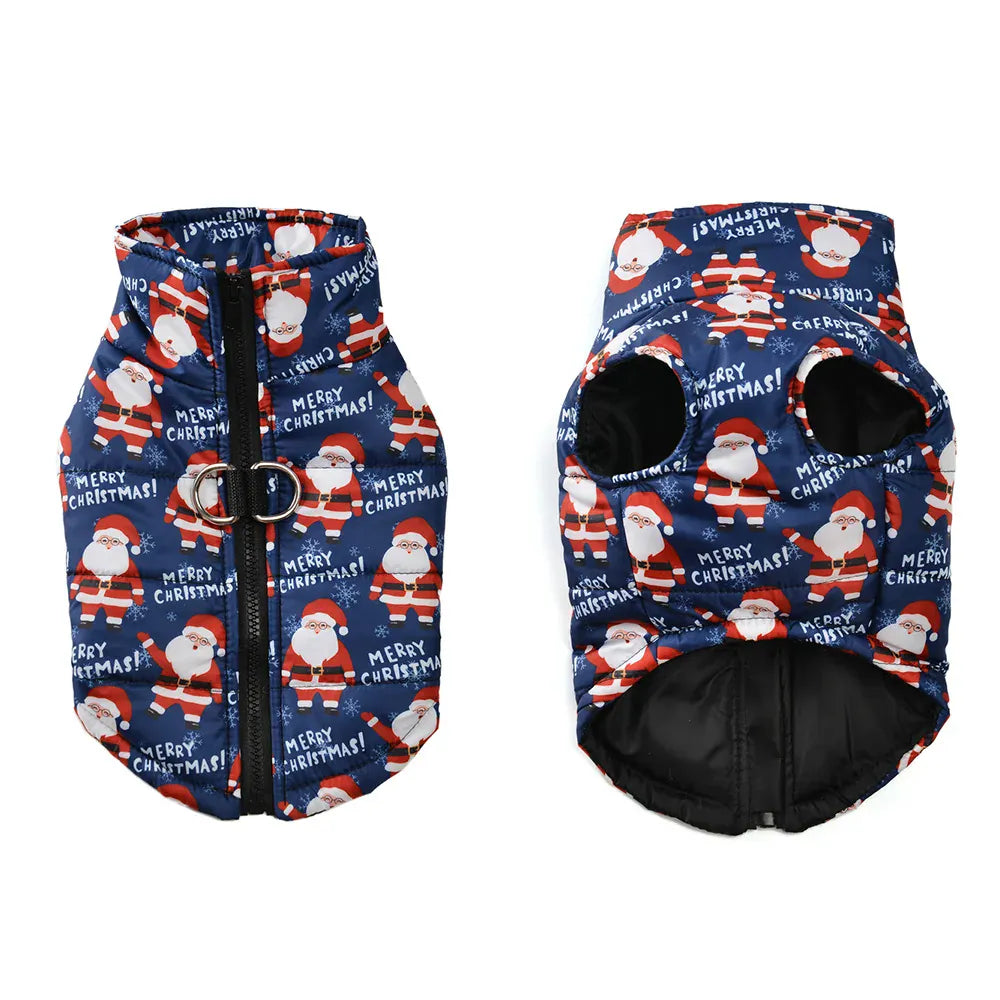 TechnuPet Dog Christmas Outfit 04 / M Christmas Party Dog Coat with Windproof Design