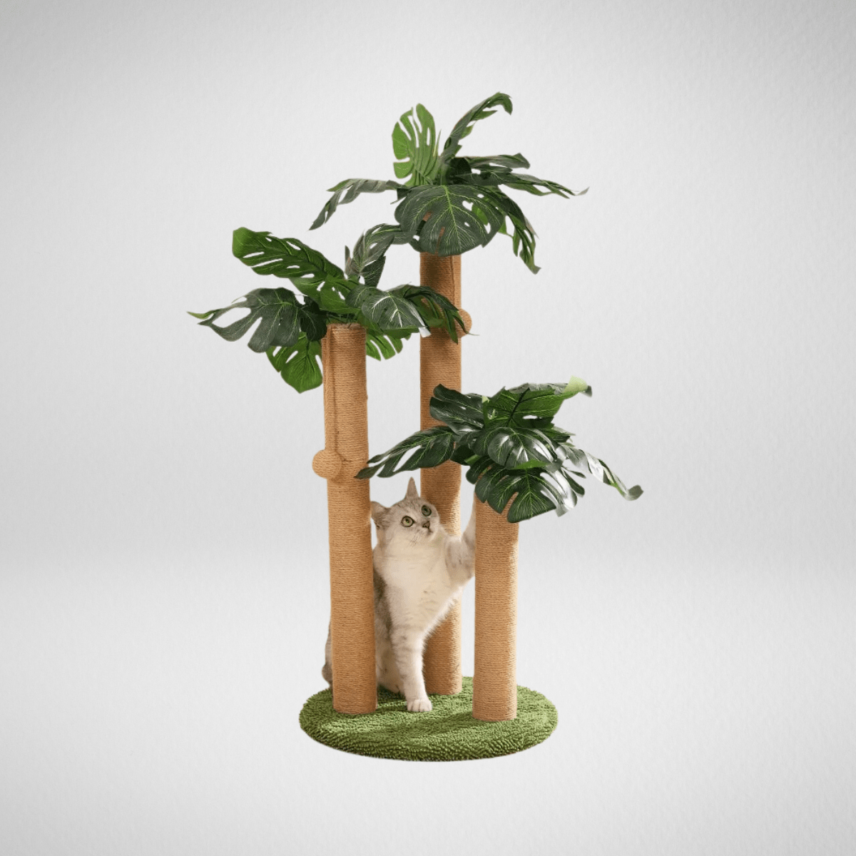 TechnuPet Cat Scratching Post Coconut Tree Cat Scratching Post