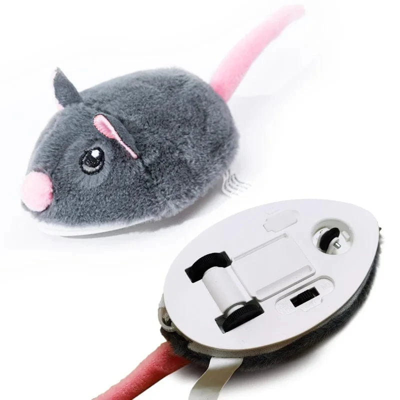 TechnuPet Smart Cat Toys Fast-Moving Electric Plush Mouse