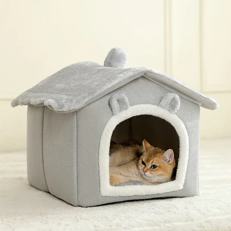 TechnuPet Cat Houses Foldable Washable Pet House