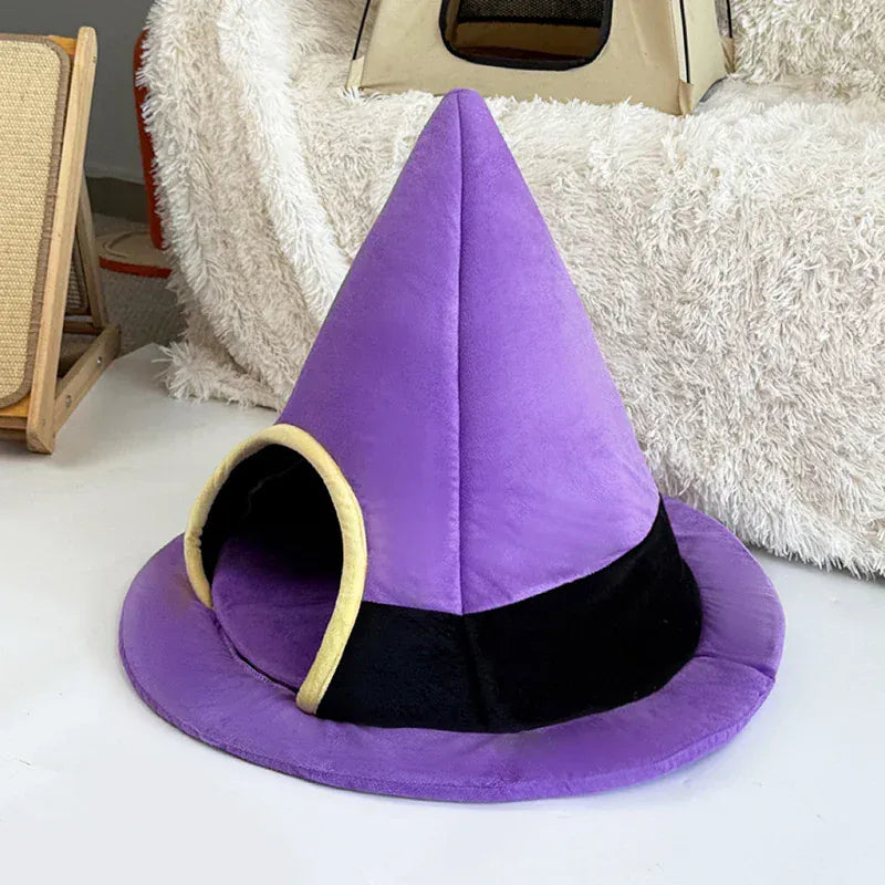 TechnuPet Cat Bed Purple / L 60x46cm Halloween Cat Bed