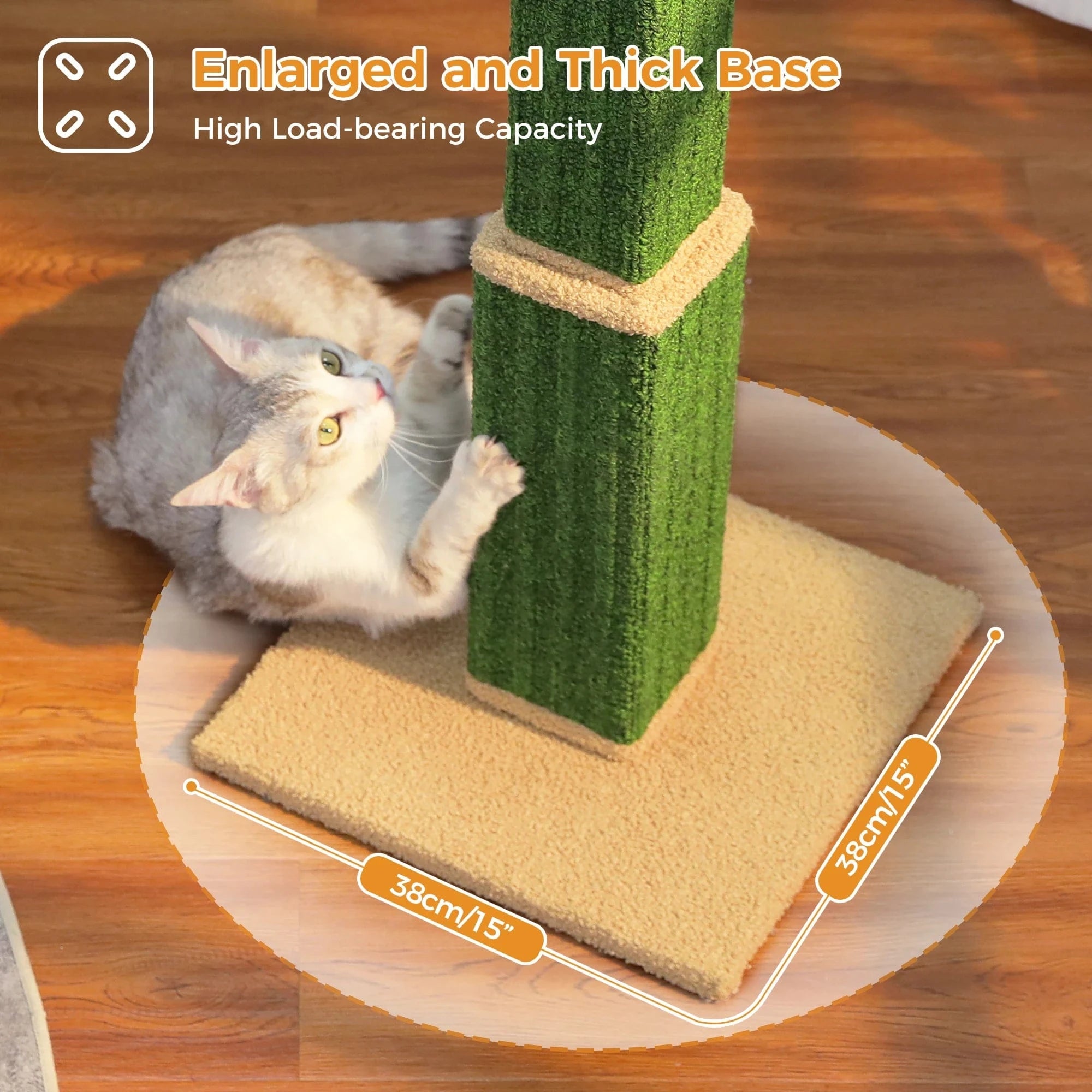 TechnuPet Cat Scratching Post Large Cat Scratching Post