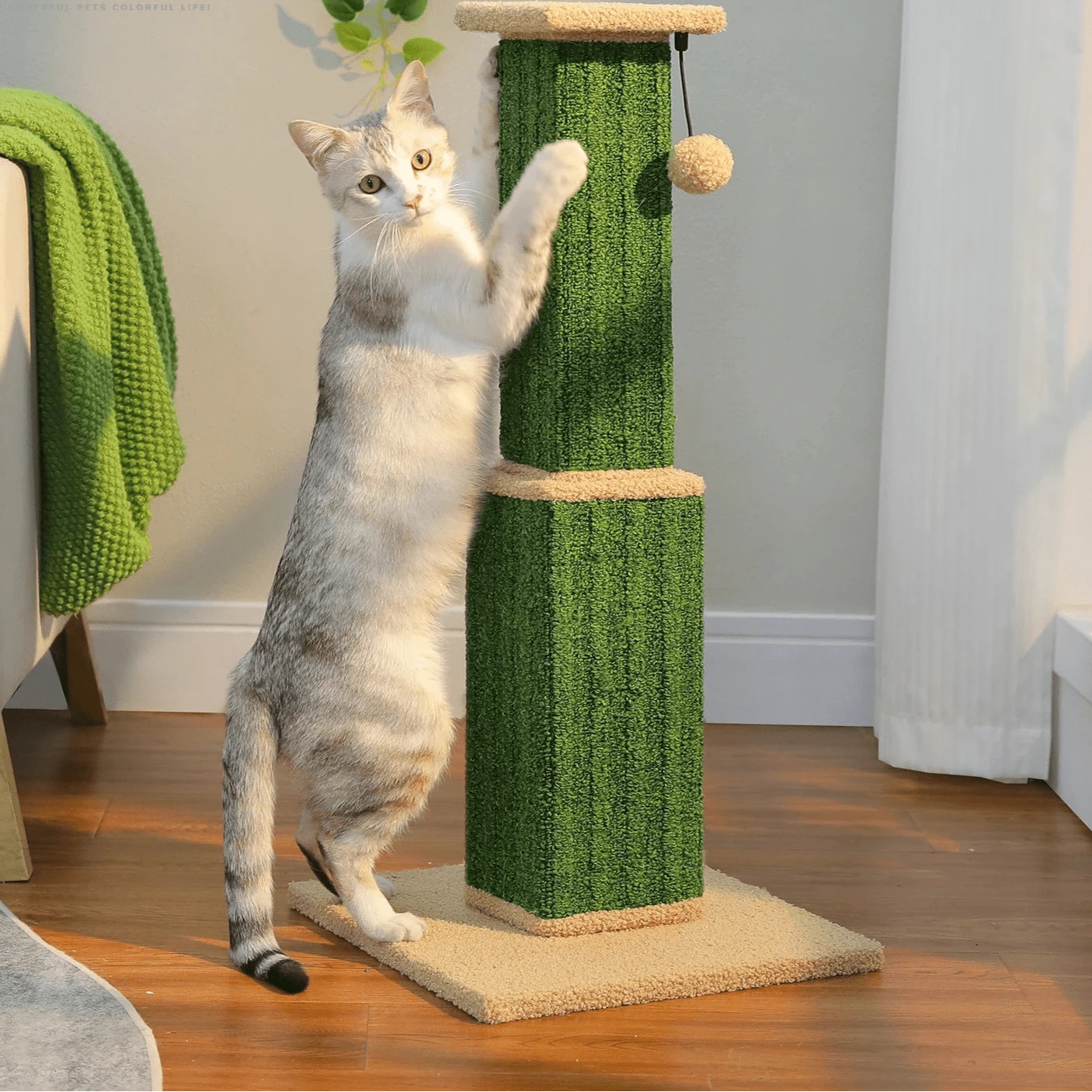 TechnuPet Cat Scratching Post Large Cat Scratching Post