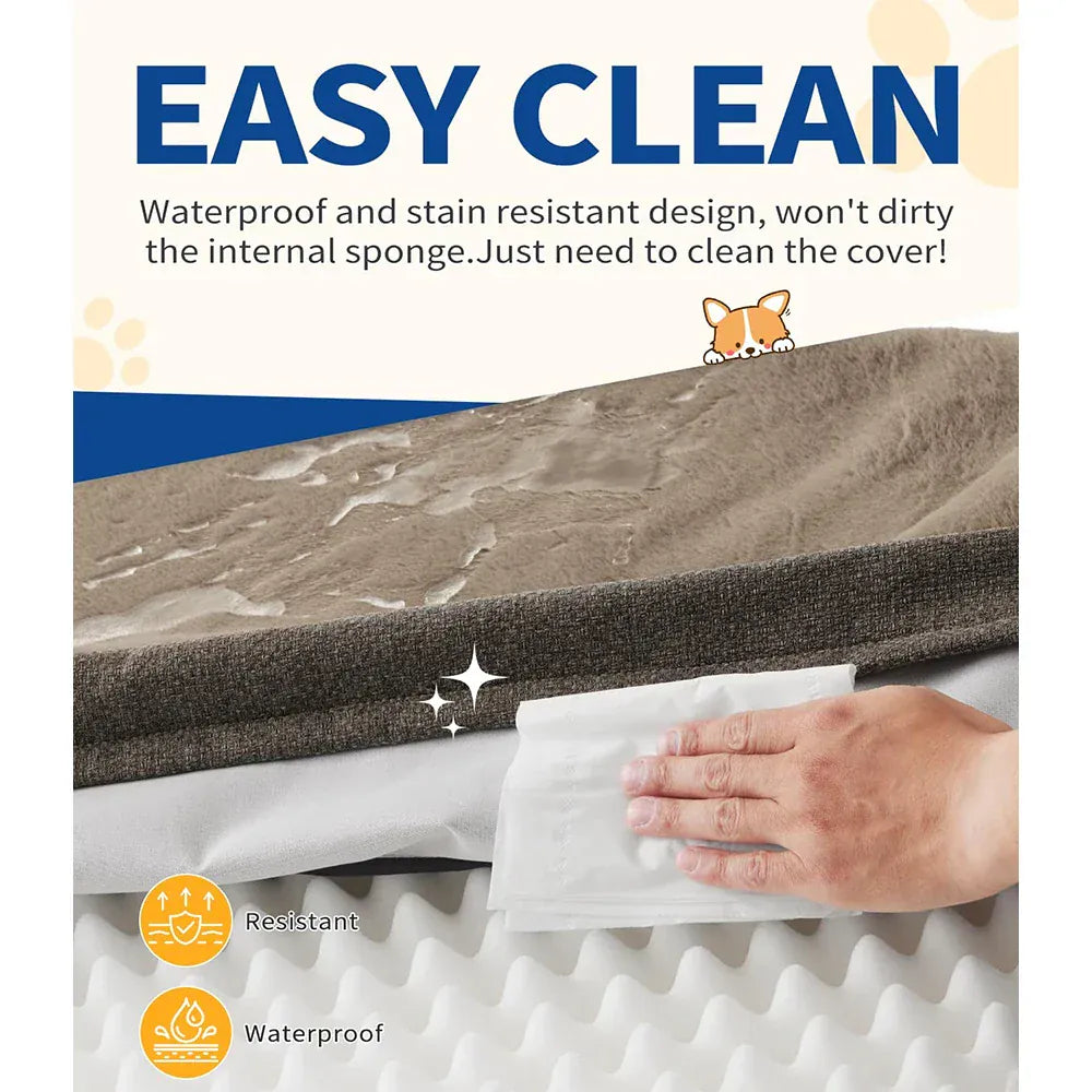 TechnuPet Dog Bed Orthopedic Small Dog Bed