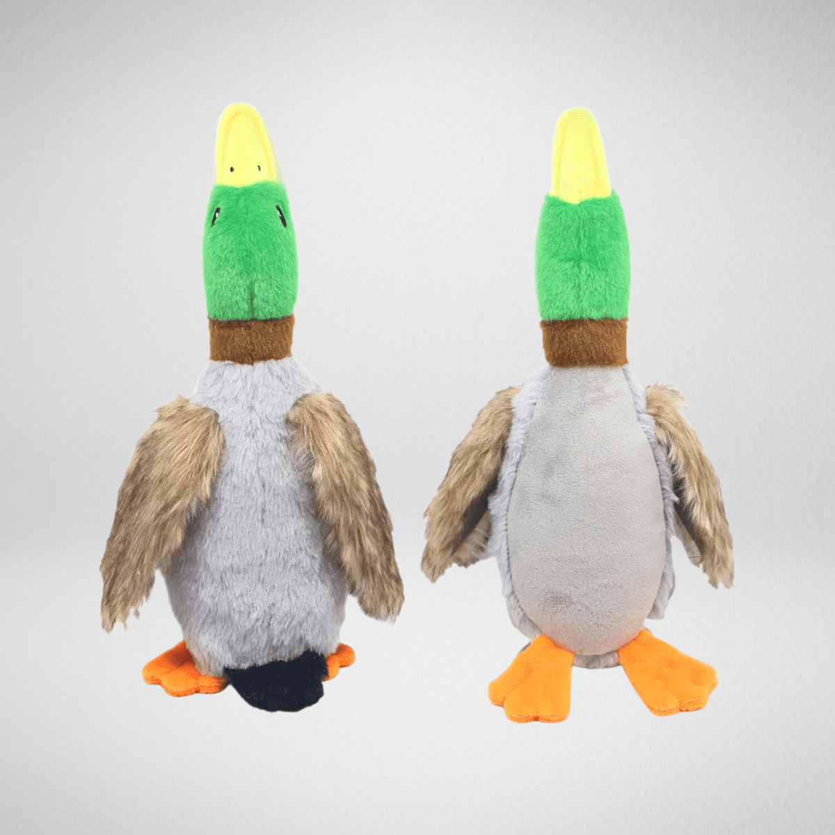 TechnuPet Dog Toys Plush Duck Squeaky Dog Toy