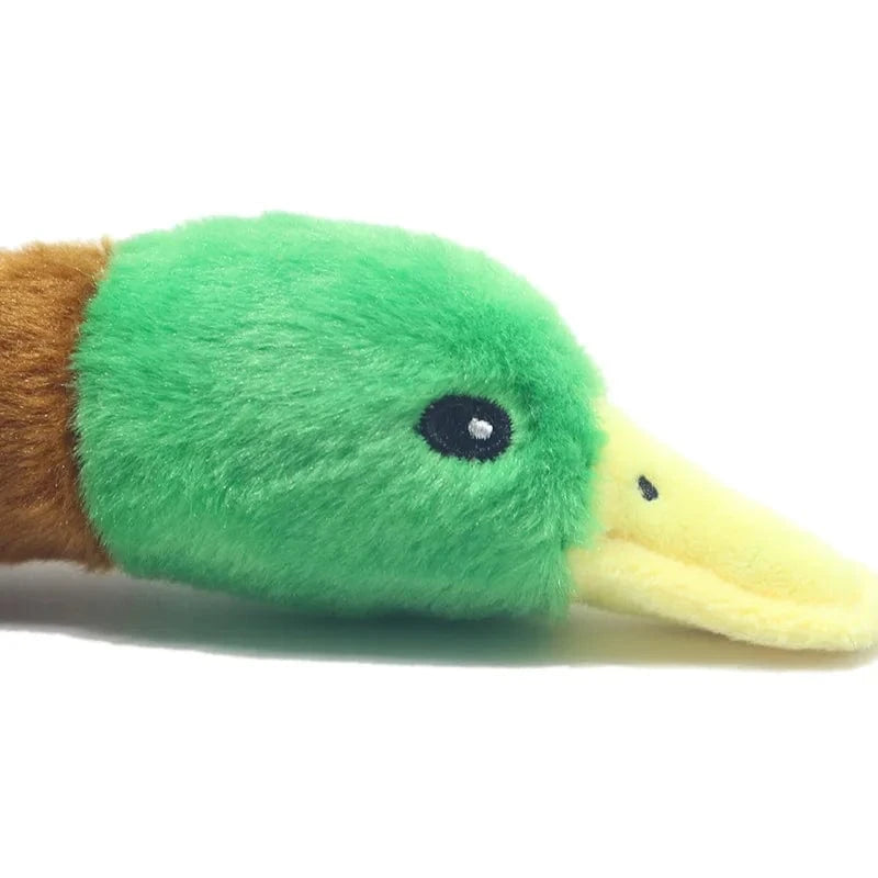 TechnuPet Dog Toys Plush Duck Squeaky Dog Toy