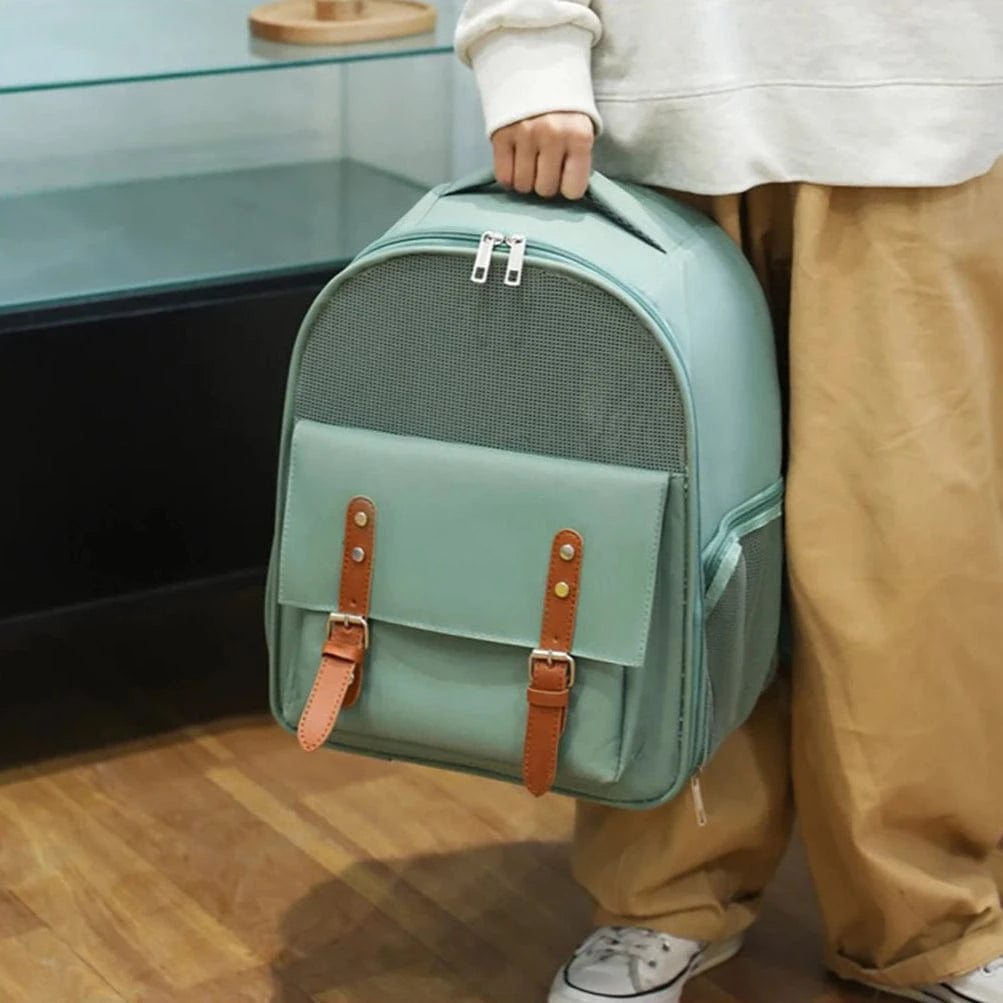 TechnuPet Pet Backpack Portable Cat Carrier Backpack