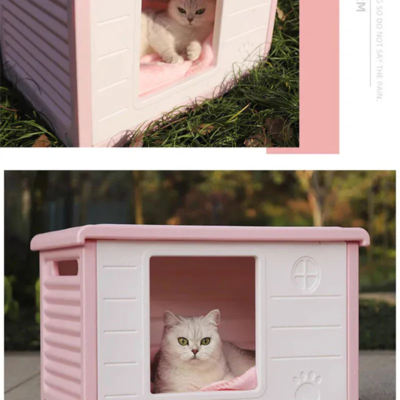 TechnuPet Cat Houses Rainproof Outdoor Cat House