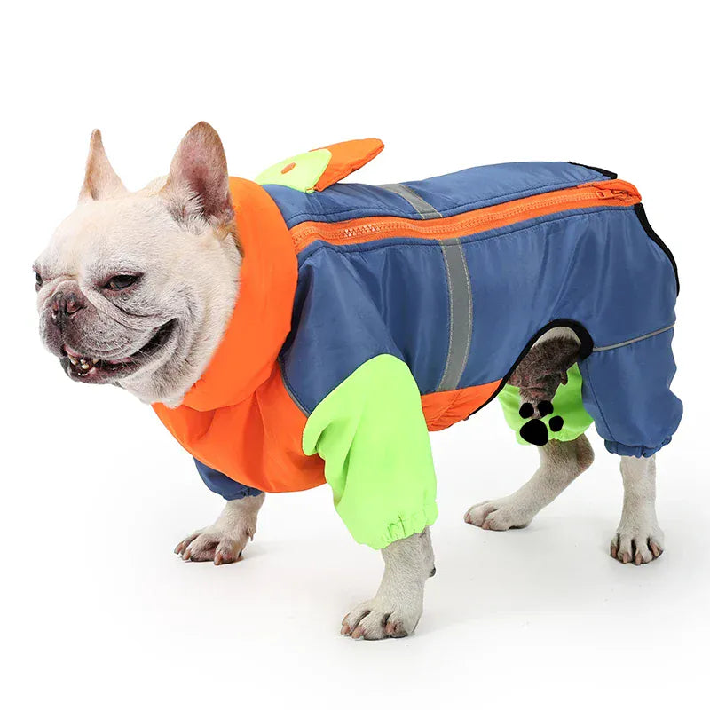 TechnuPet Pet Clothing Reflective Windproof Dog Winter Jacket