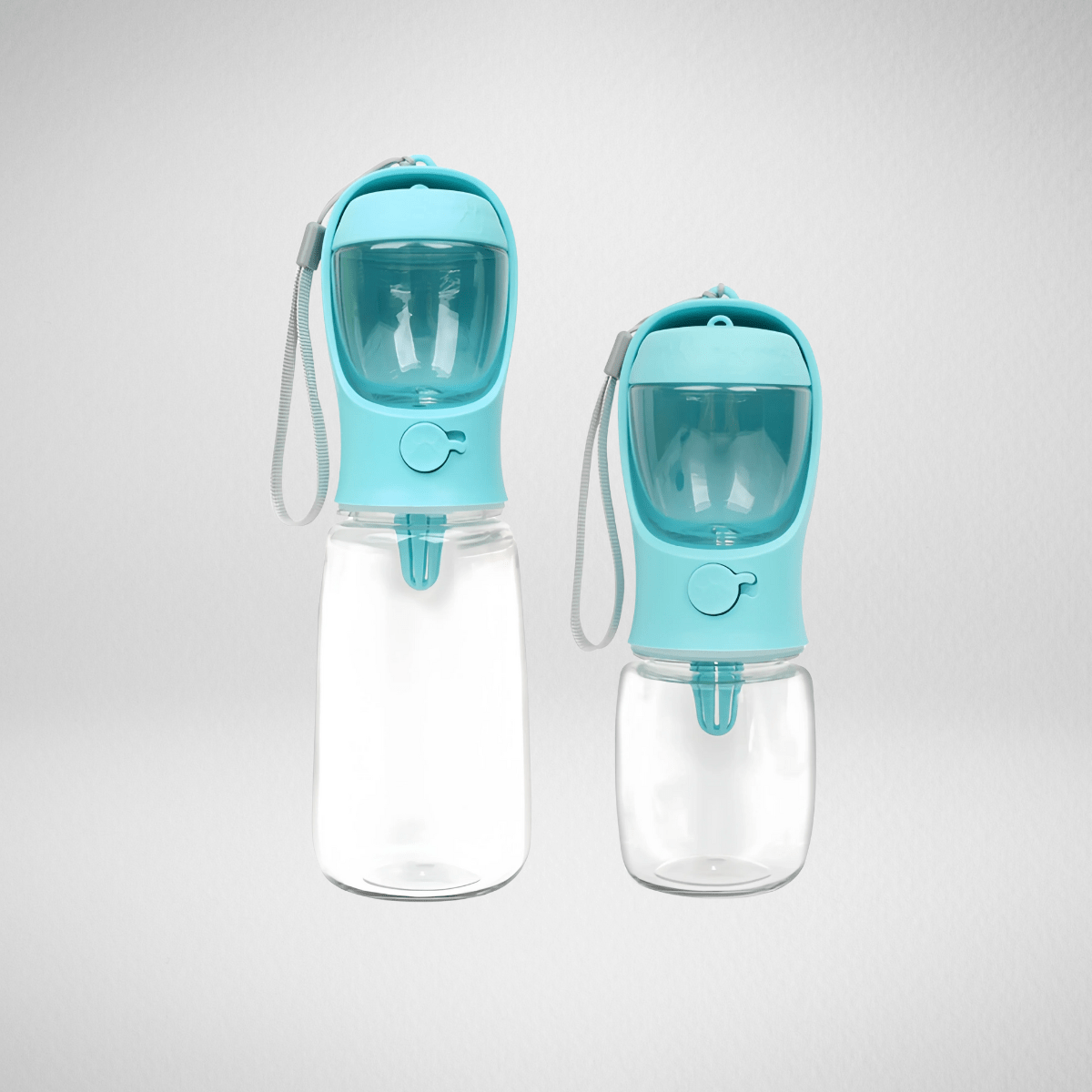 TechnuPet Smart Dog Feeder Travel Pet Water Bottle and Food Dispenser