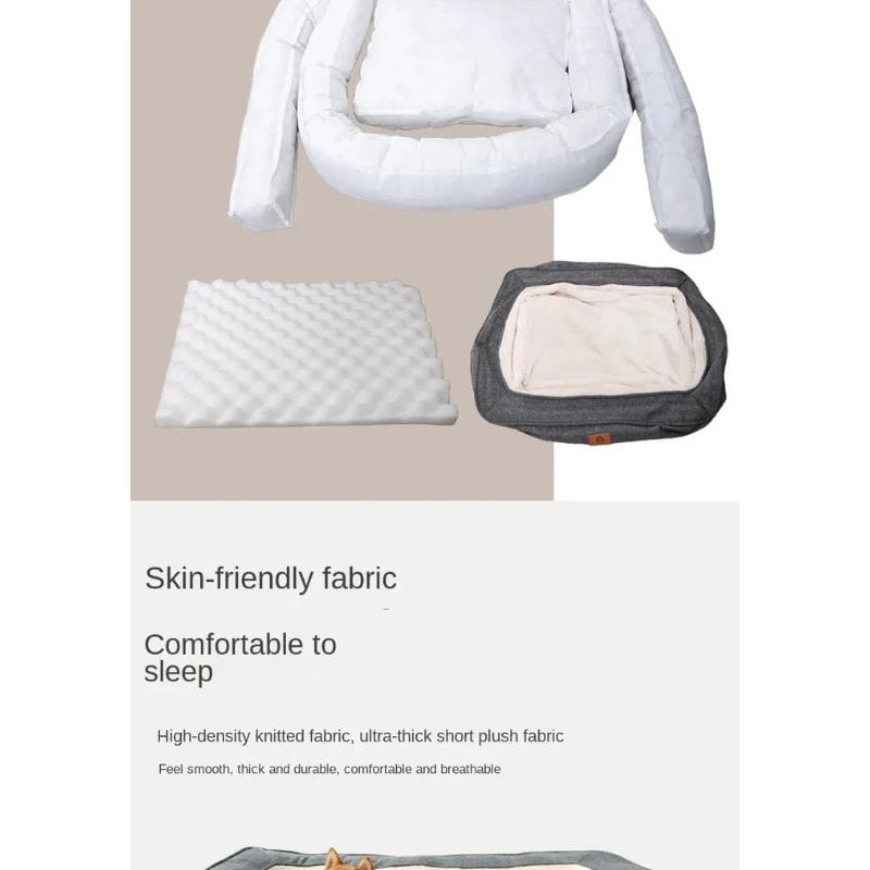 TechnuPet Dog Bed Warm Sofa Pet Bed for Cats and Dogs