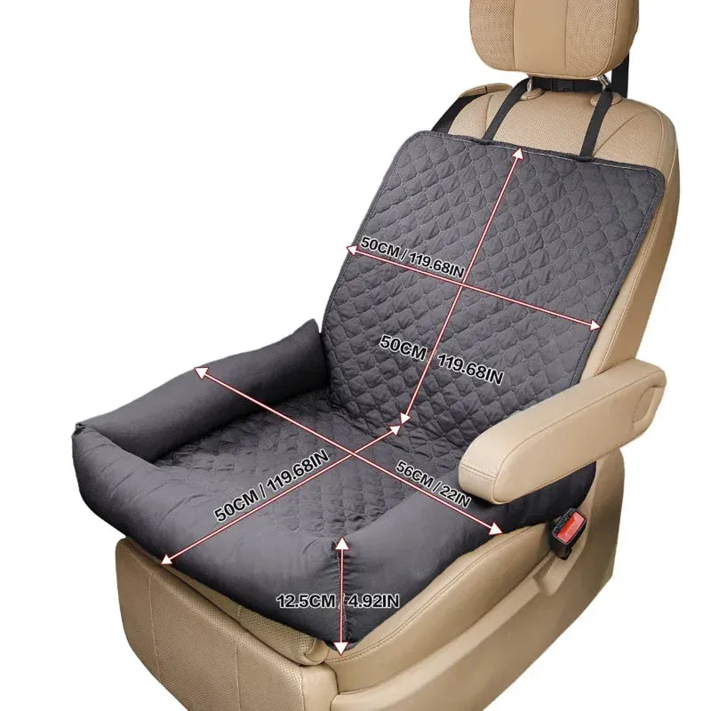 TechnuPet Car Accessories for Dogs Waterproof Dog Car Seat Cover