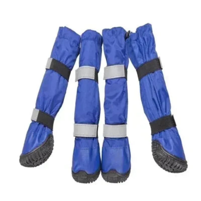 TechnuPet Dog Boots Blue / 55 Waterproof Winter Dog Boots