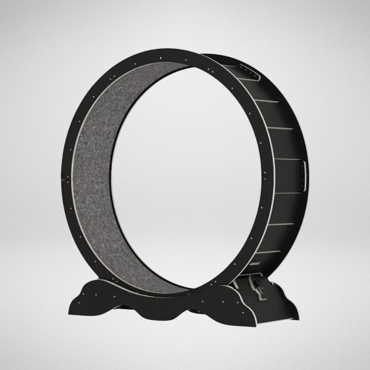 TechnuPet Smart Cat Toys XL Wooden Cat Treadmill Exercise Roller