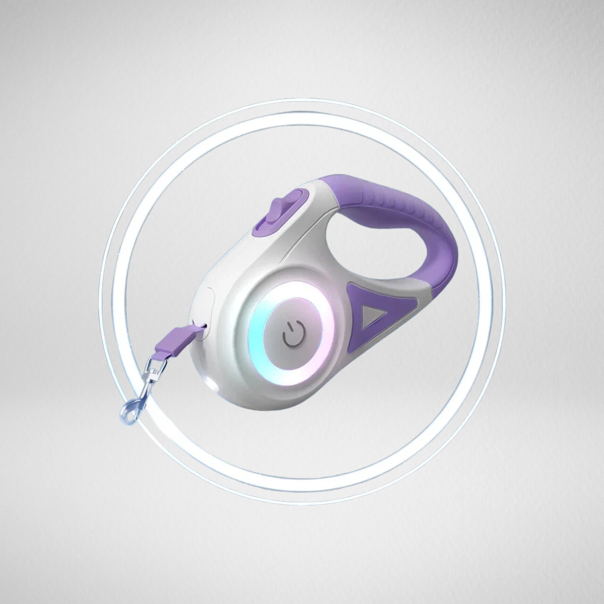 LED Retractable Dog Leash