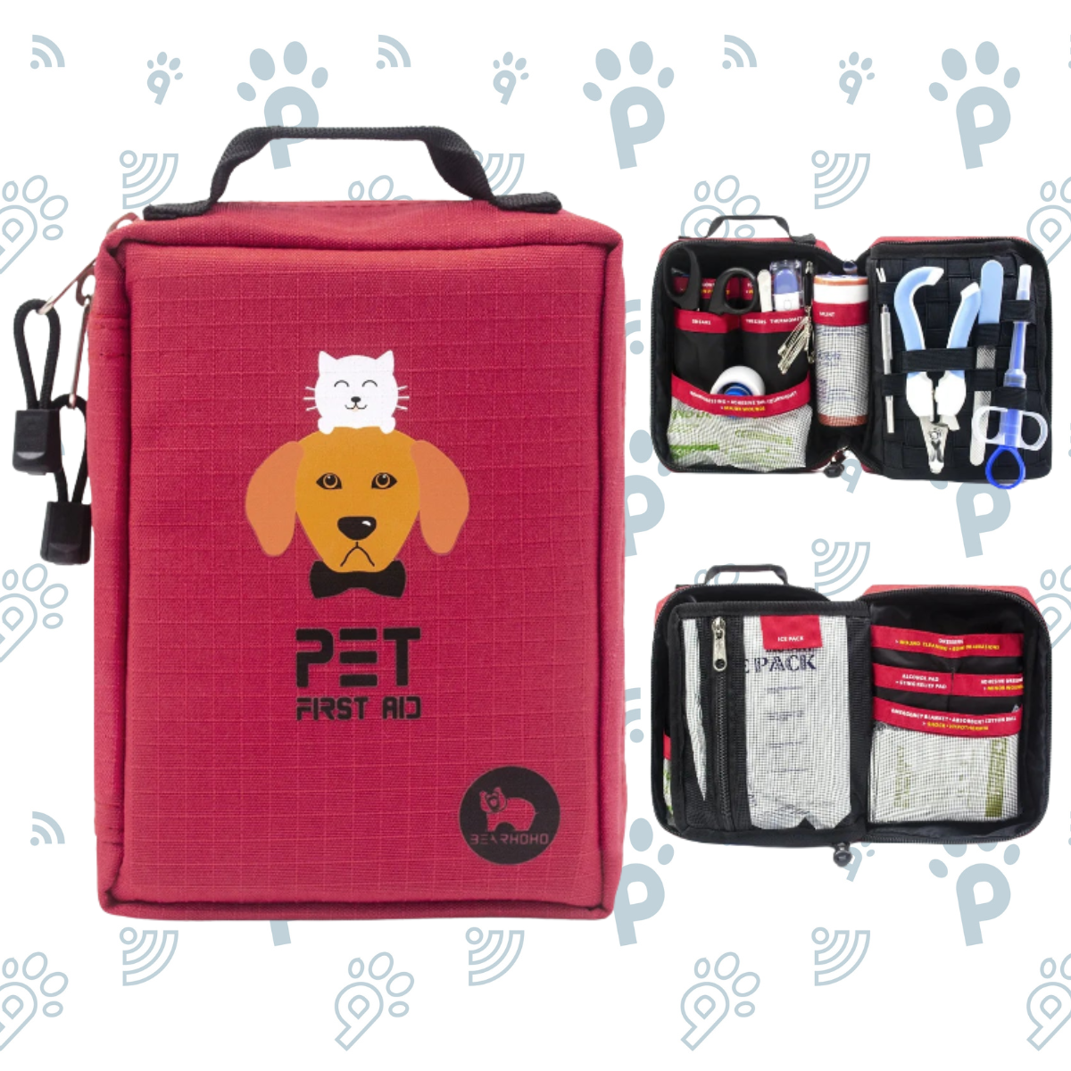 Portable Pet First Aid Kit