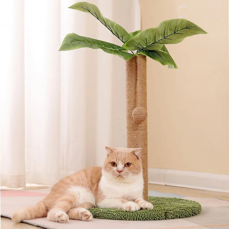 Coconut Tree Cat Scratching Post
