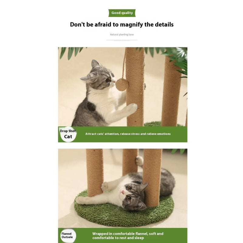 Coconut Tree Cat Scratching Post