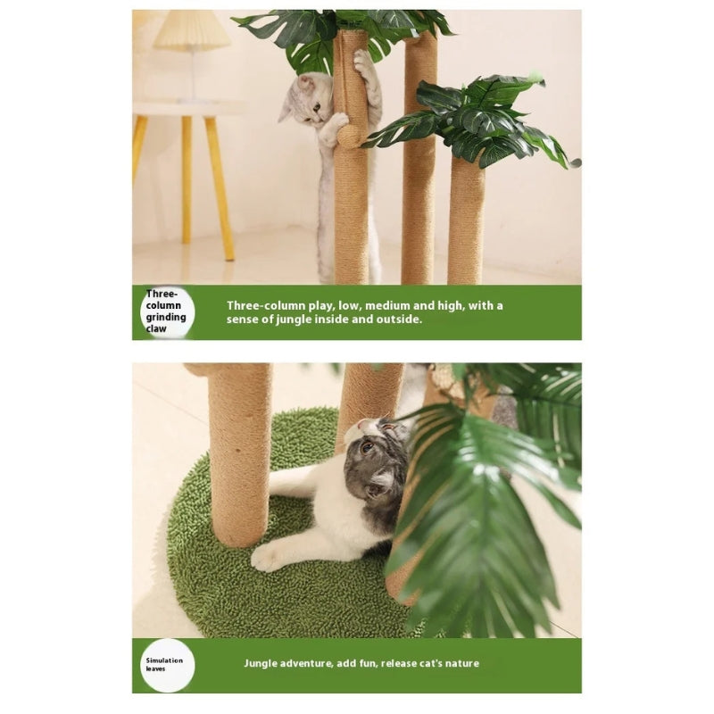 Coconut Tree Cat Scratching Post