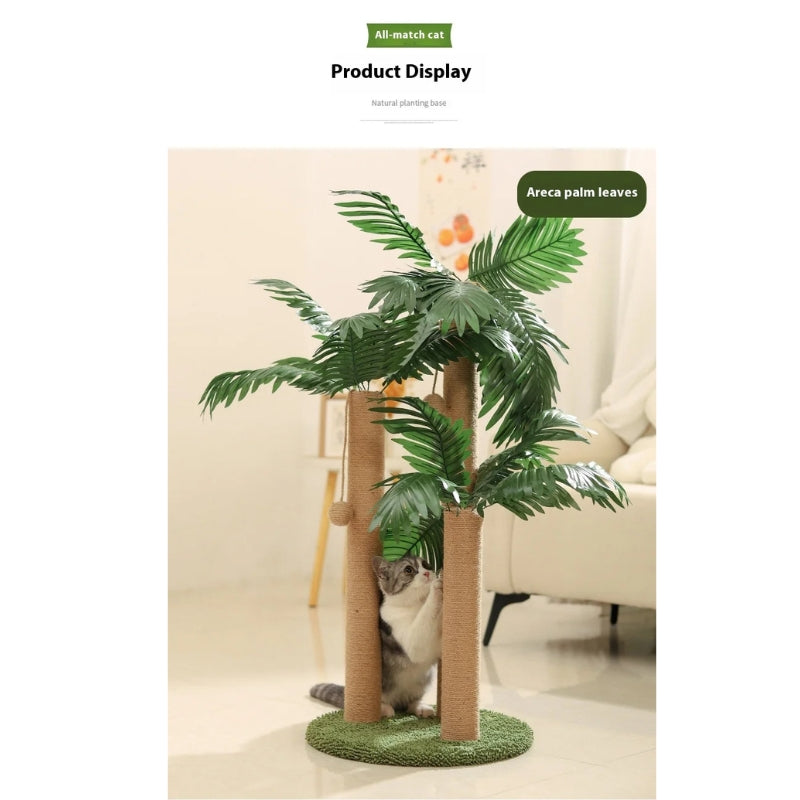 Coconut Tree Cat Scratching Post