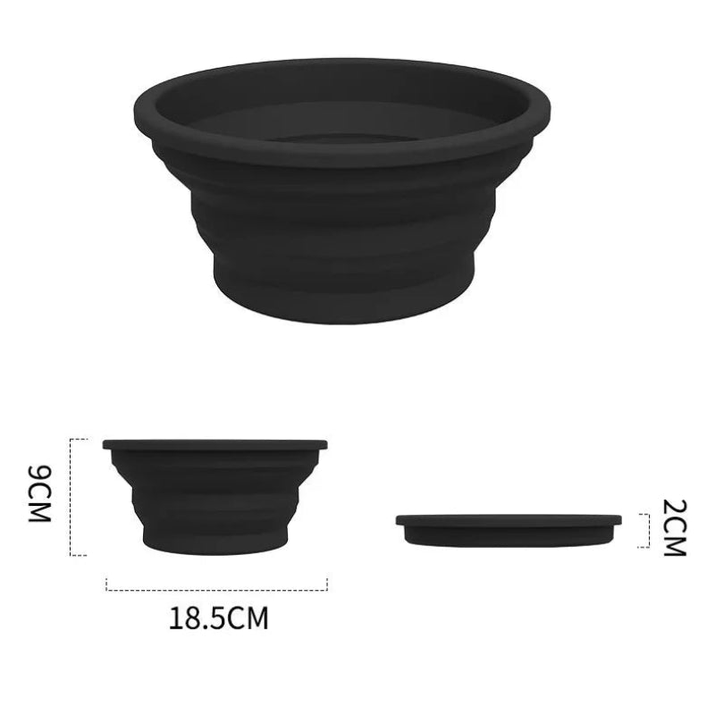 Foldable Elevated Double Pet Bowl