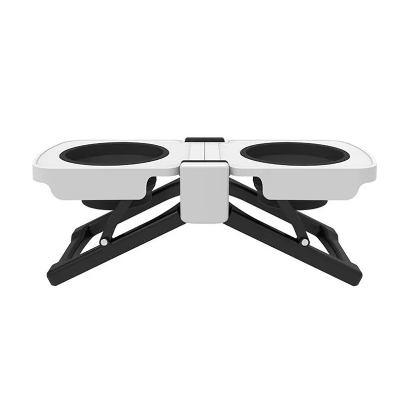 Foldable Elevated Double Pet Bowl