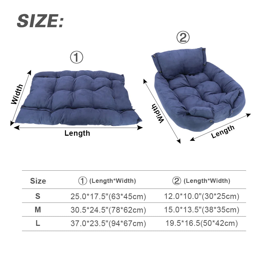 Multifunction Dog Bed 3 IN 1