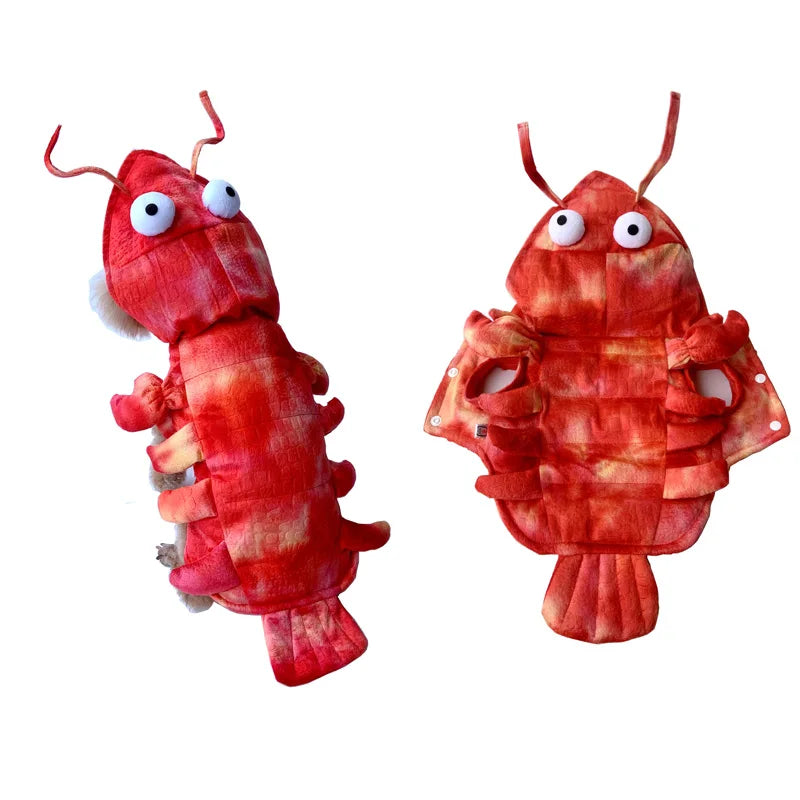 Lobster Dog Costume Vest