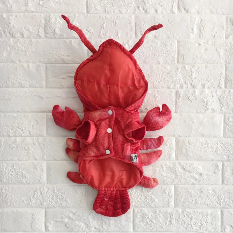 Lobster Dog Costume Vest