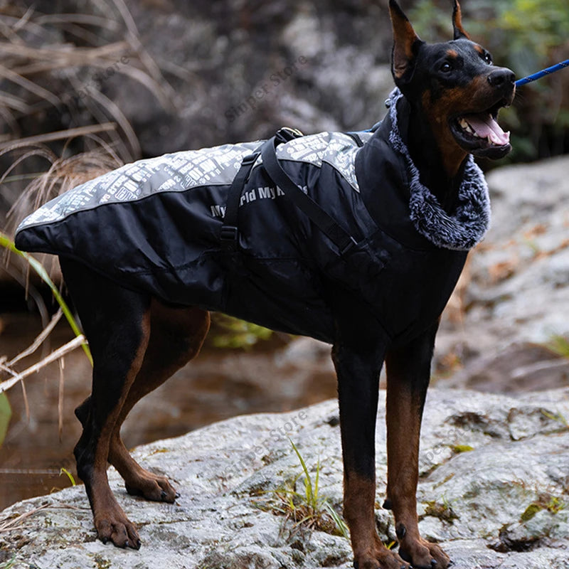 Reflective Waterproof Warm Dog Jacket