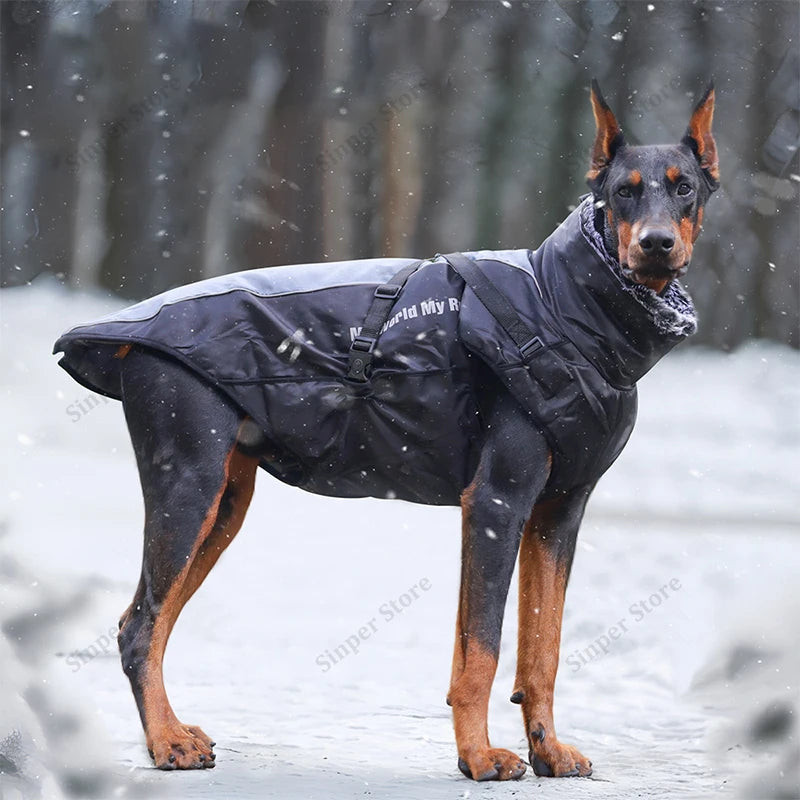 Reflective Waterproof Warm Dog Jacket