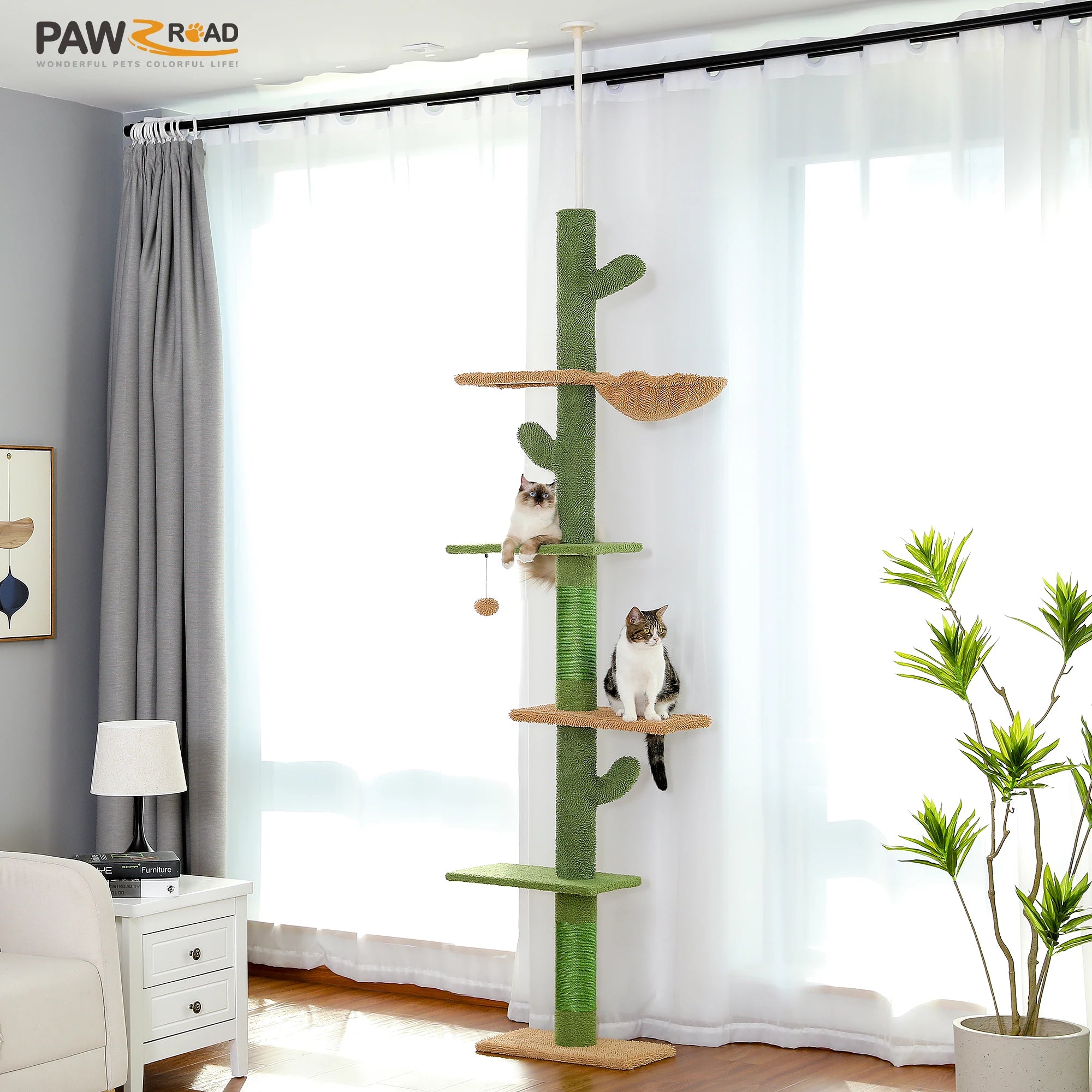 5-Tier Cactus Cat Tree