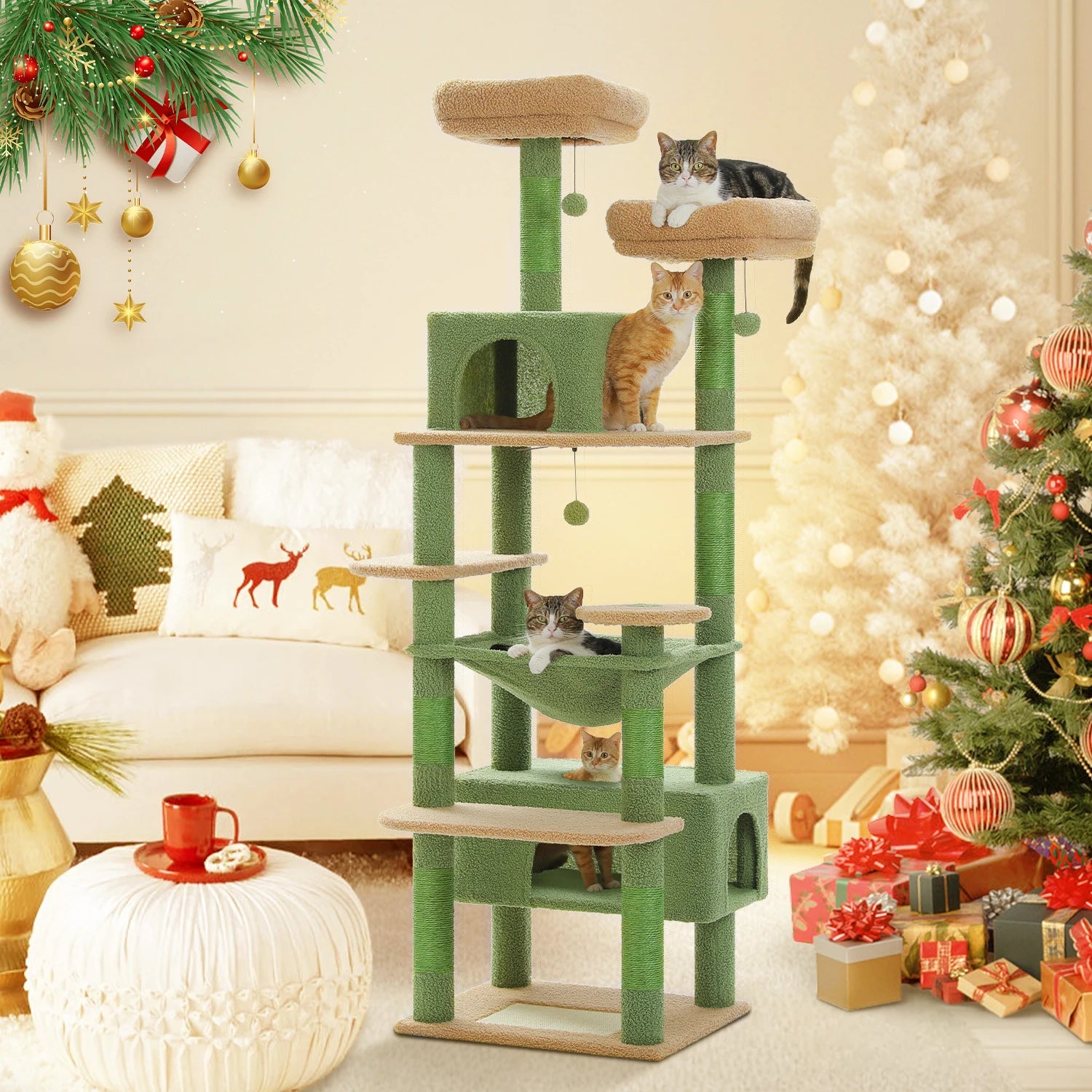 Large Cat Tree Tower