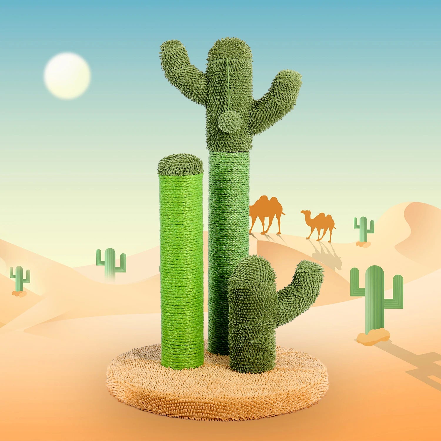 Cactus Cat Scratching Post