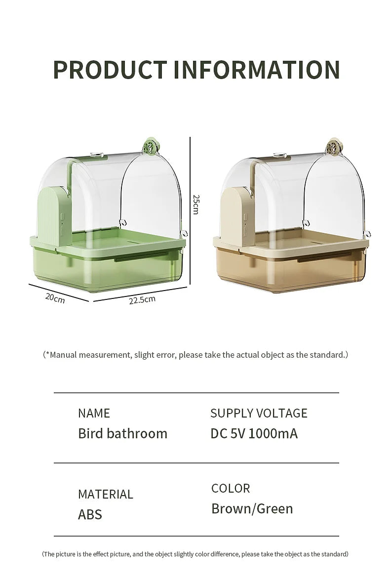 Automatic Bird Bath