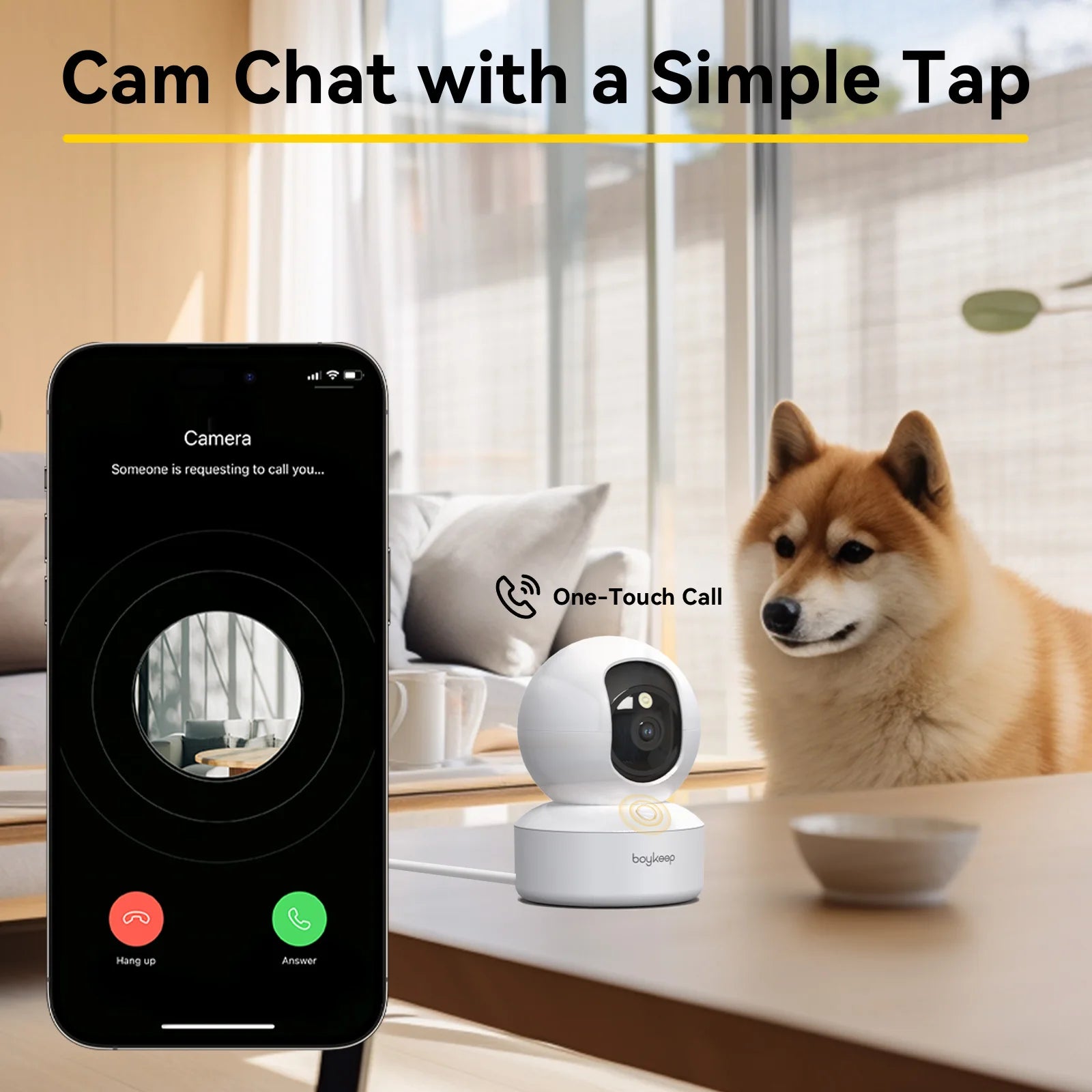 360 Degree Dog Camera With App