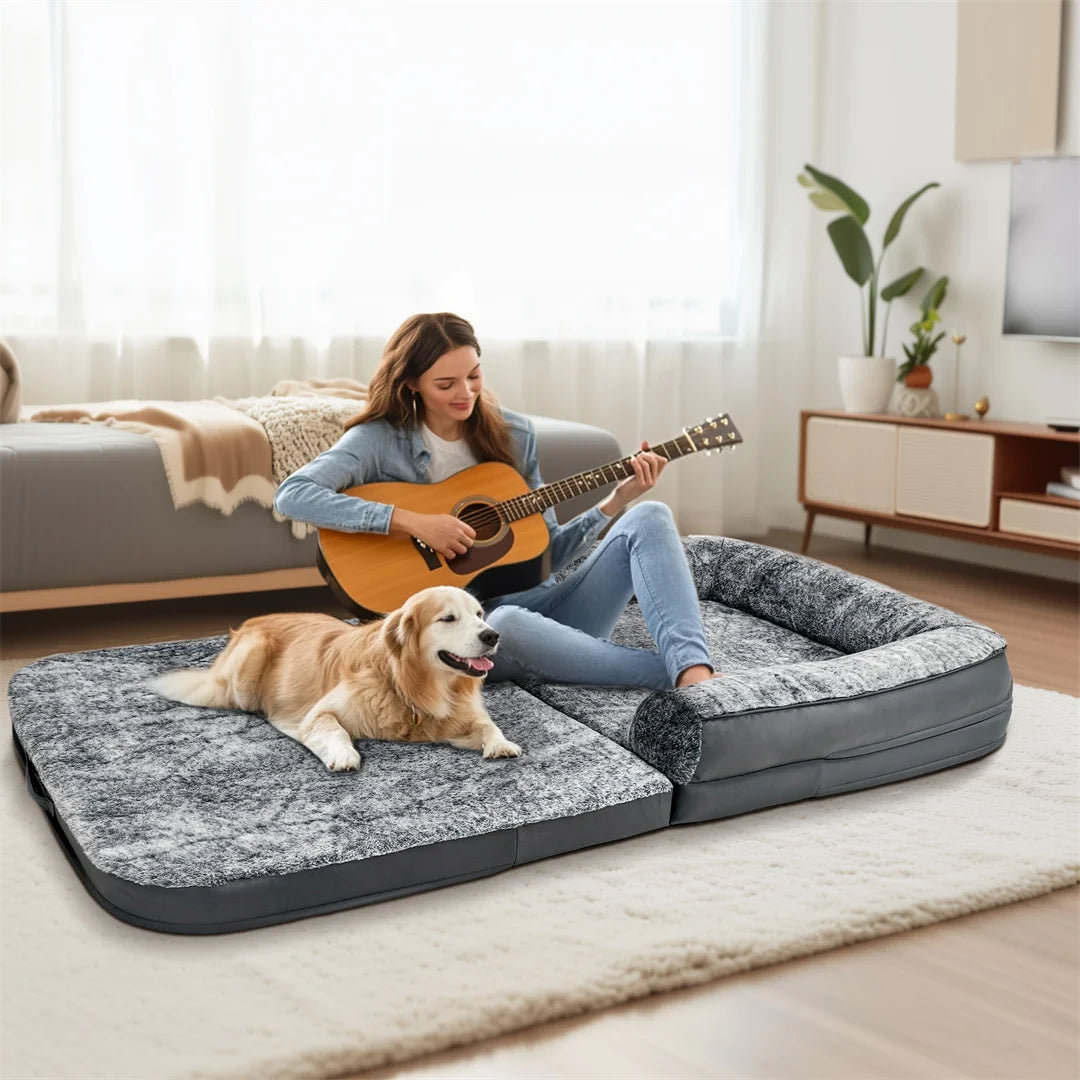 Giant Human-Size Dog Bed