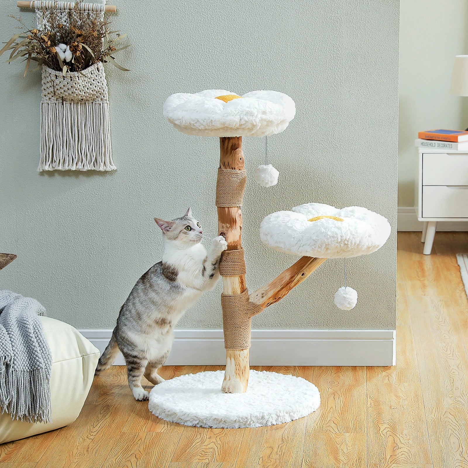 Luxury Flower Cat Tree