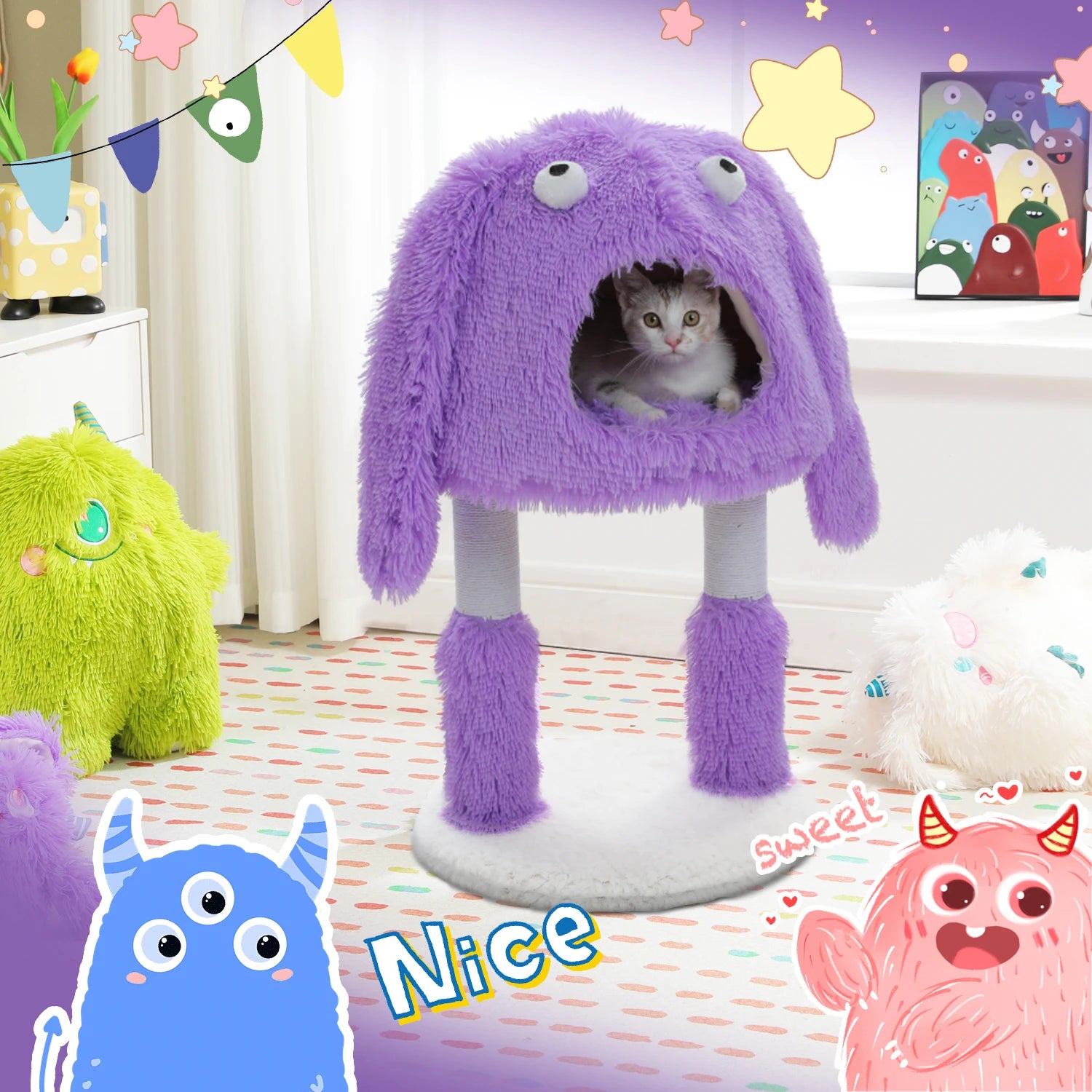 2-in-1 Cat Tree