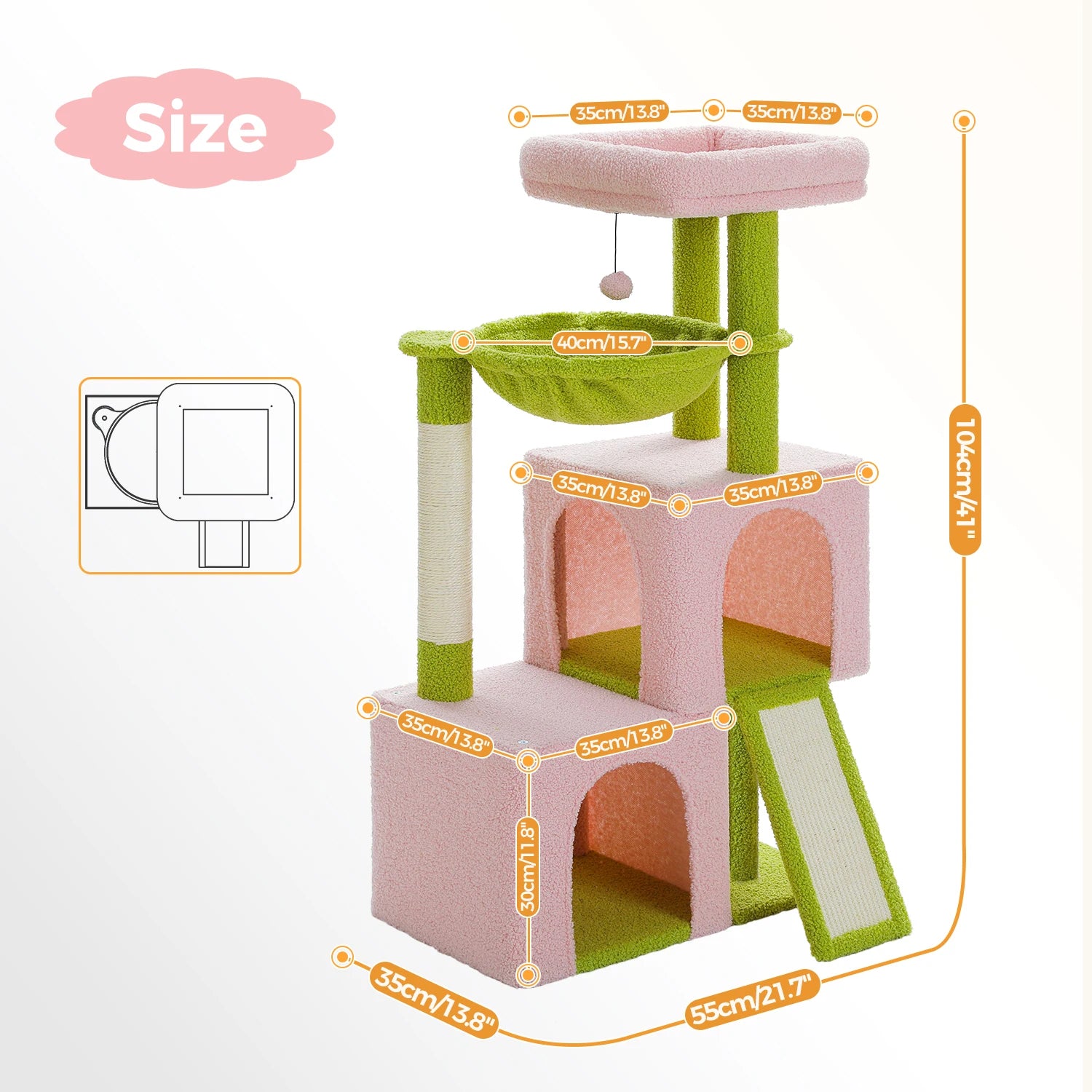 Large Multi-Level Cat Tree