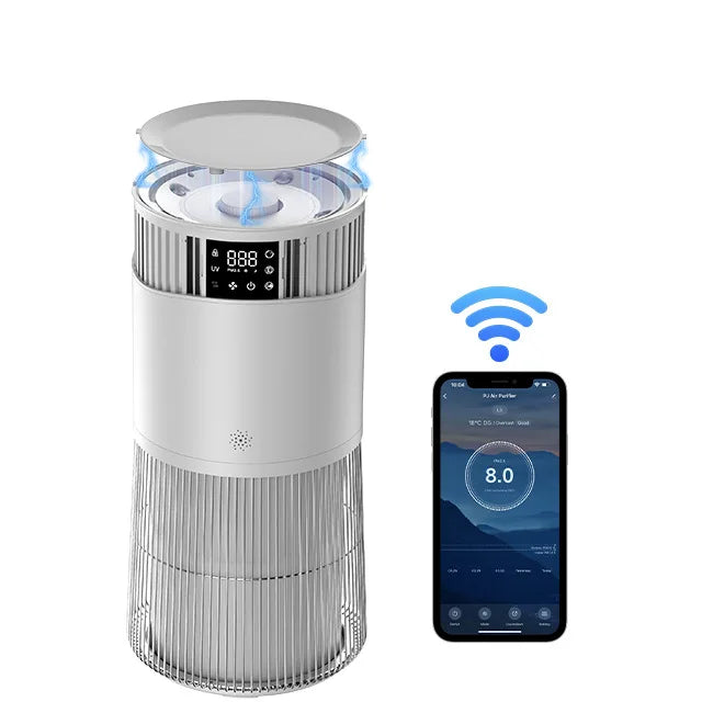 Purificateur d’air intelligent pour animaux