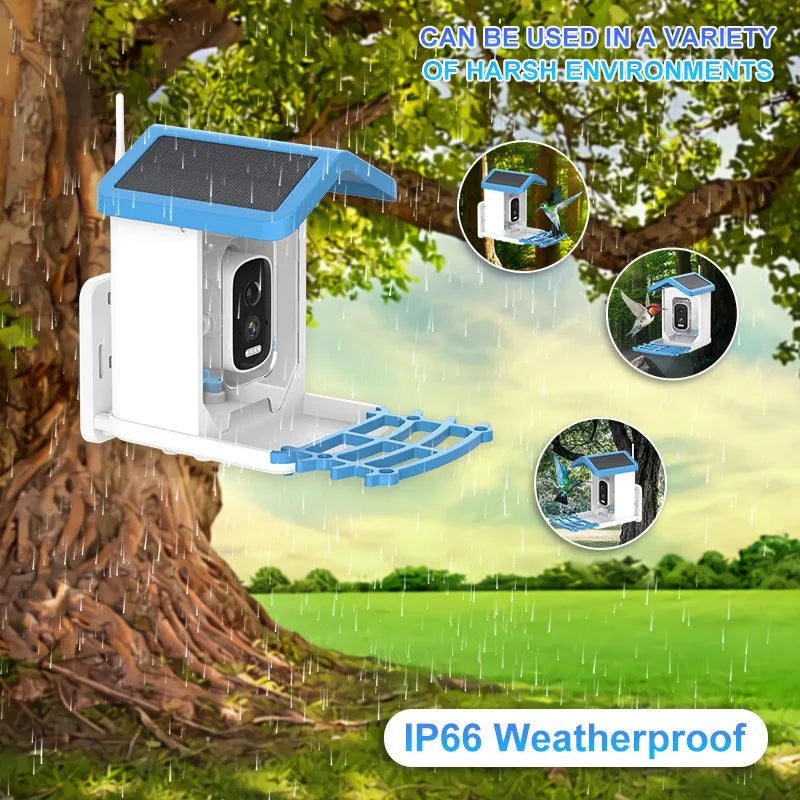 Outdoor Bird Feeder with camera