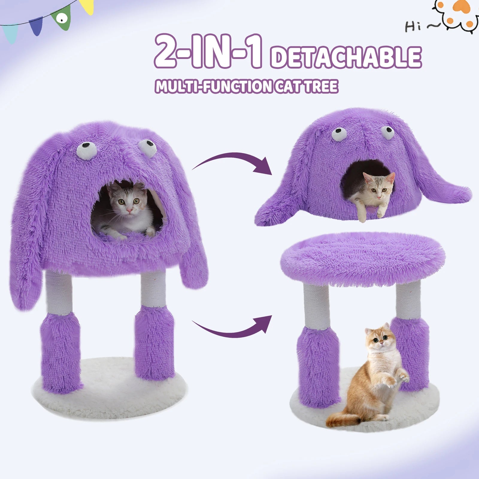 2-in-1 Cat Tree
