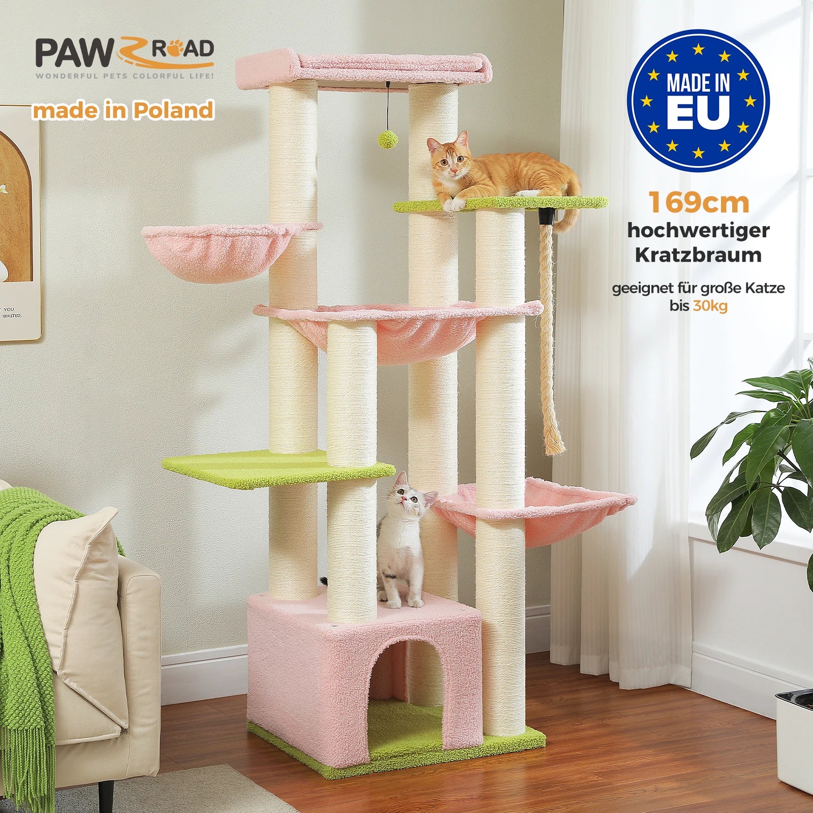 Big Cat Tree for Large Cats