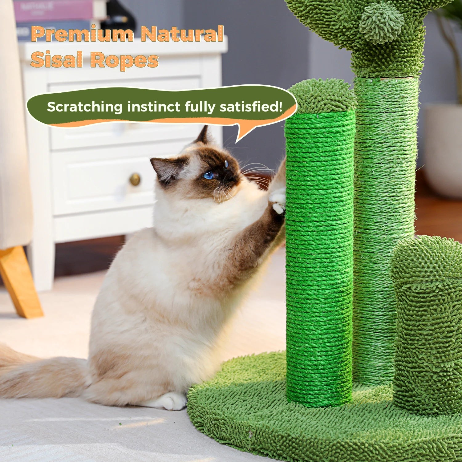 Cactus Cat Scratching Post