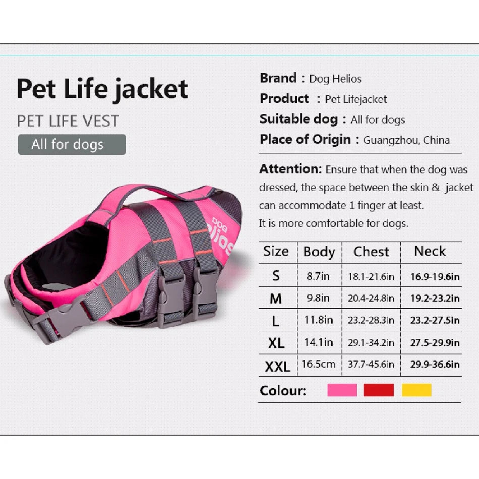 Premium Dog Life Jacket