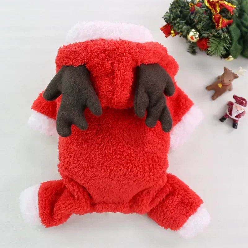Warm Christmas Hoodie for Dogs